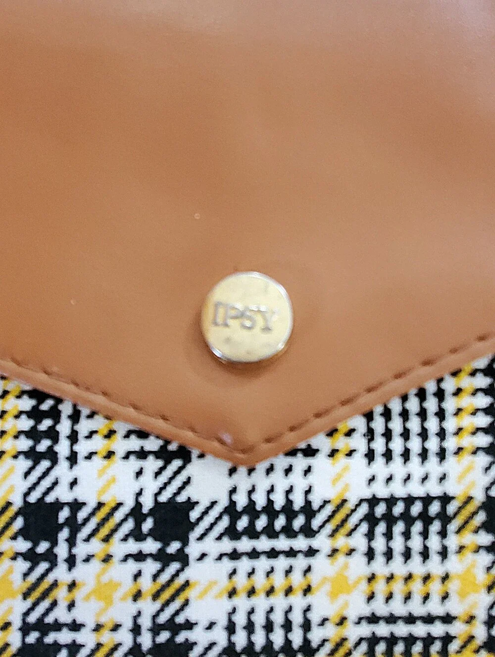 IPSY Bags Set of 5 Assorted Cosmetic Bags Umbrella Bat Plaid Lace Posi-Vibes